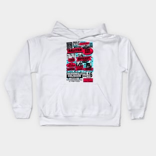 1997 Hip Hop Concert Poster Kids Hoodie